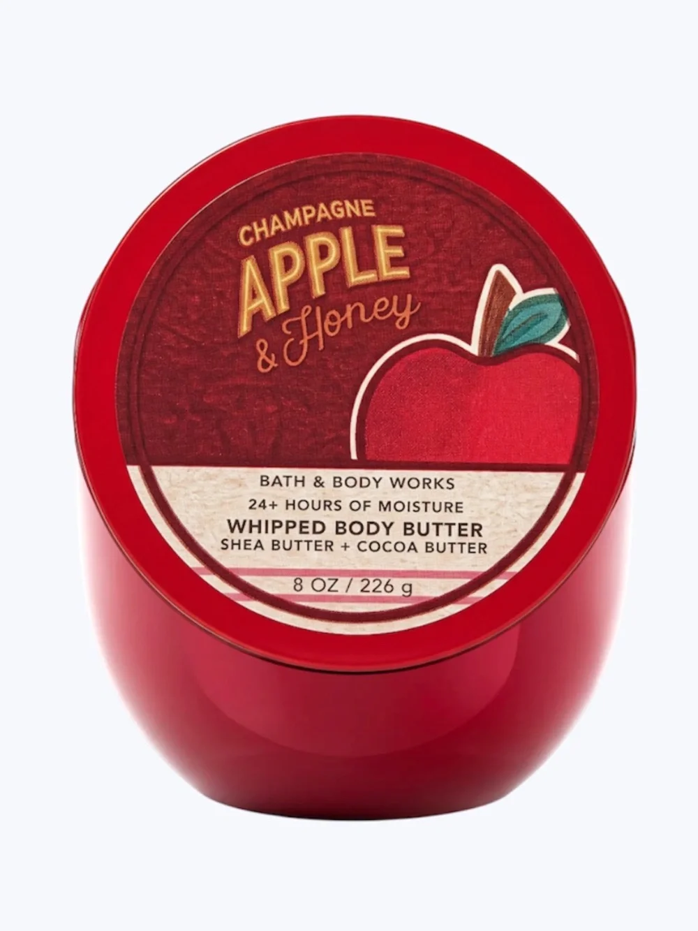BATH & BODY WORKS Champagne Apple & Honey 8.0 Ounces Whipped Body Butter